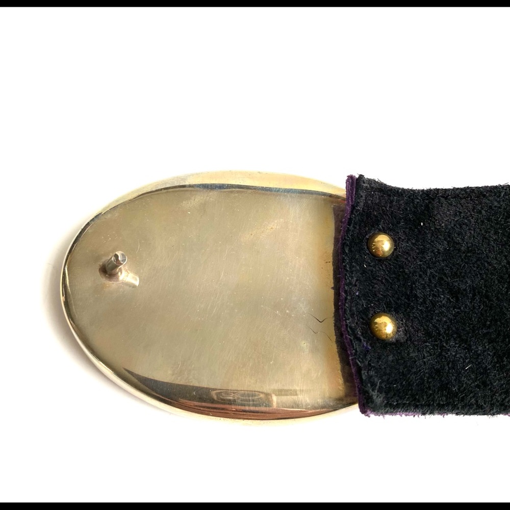 LAS Penelope Purple Statement Belt - Picture 4 of 6